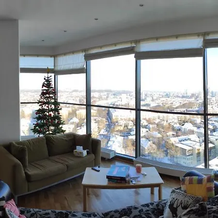Luxury In Skyscraper Apartament Wilno